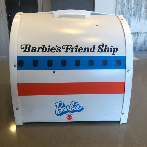 Barbie Other - Vintage Barbie Friend Ship United Airplane Playset